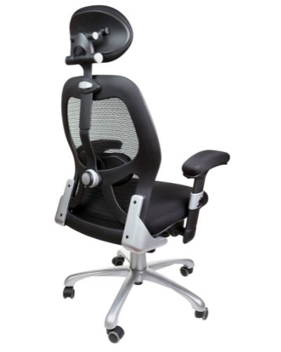 office chair with cervical and lumbar supports